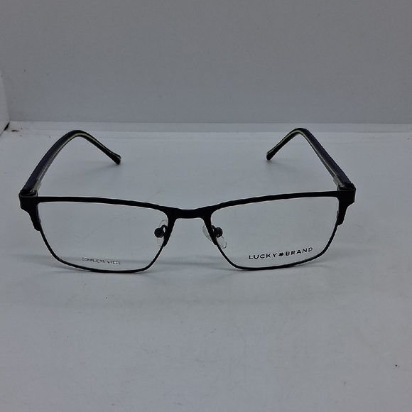 NWOT Rxable Lucky Brand Black VLBD316 Eyeglass Frames